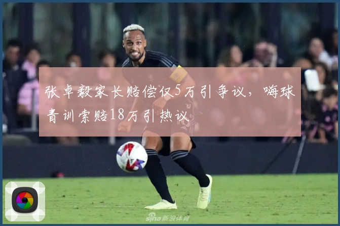 张卓毅家长赔偿仅5万引争议，嗨球青训索赔18万引热议