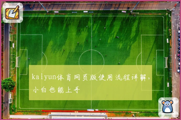 kaiyun体育网页版使用流程详解,小白也能上手